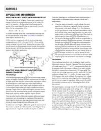 ADA4500-2ARMZ-RL Datasheet Page 22