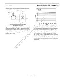 ADA4505-1ACBZ-RL Datasheet Page 15