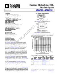 ADA4528-1ACPZ-R2 Datasheet Cover