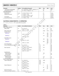 ADA4528-1ACPZ-R2 Datasheet Page 4