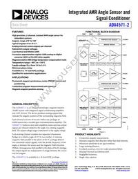 ADA4571-2WHRZ-RL Datasheet Cover