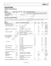 ADA4571-2WHRZ-RL Datasheet Page 3