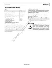 ADA4571-2WHRZ-RL Datasheet Page 5