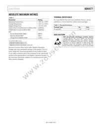 ADA4571BRZ-R7 Datasheet Page 7
