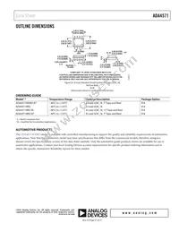 ADA4571BRZ-R7 Datasheet Page 21