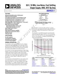 ADA4625-1ARDZ-RL Datasheet Cover