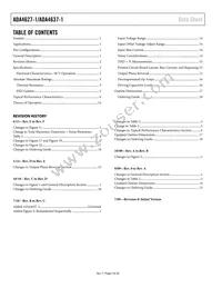 ADA4627-1BRZ-RL Datasheet Page 2