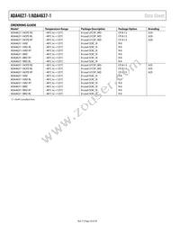 ADA4627-1BRZ-RL Datasheet Page 18