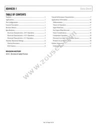 ADA4638-1ARZ-RL Datasheet Page 2