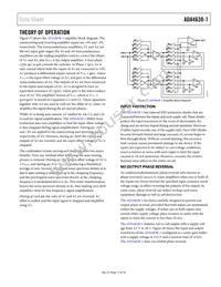 ADA4638-1ARZ-RL Datasheet Page 17