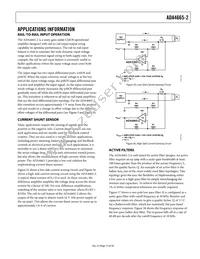 ADA4665-2ARZ-RL Datasheet Page 15