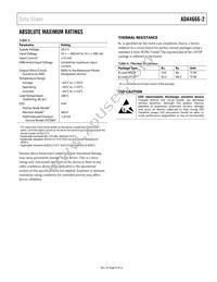 ADA4666-2ACPZ-RL Datasheet Page 9