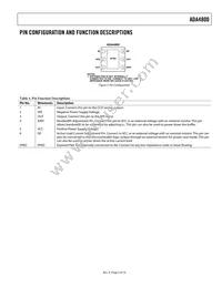 ADA4800ACPZ-RL Datasheet Page 5