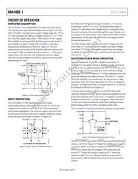 ADA4806-1ARJZ-R7 Datasheet Page 18