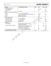 ADA4830-1BCPZ-R2 Datasheet Page 5