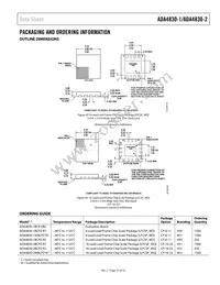 ADA4830-1BCPZ-R2 Datasheet Page 21