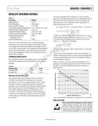 ADA4850-1YCPZ-RL Datasheet Page 5