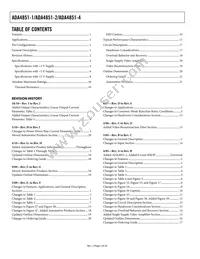 ADA4851-1YRJZ-RL Datasheet Page 2