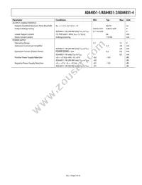 ADA4851-1YRJZ-RL Datasheet Page 7