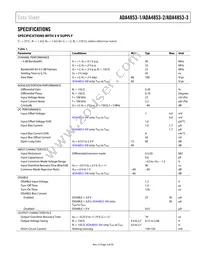 ADA4853-3YCPZ-R2 Datasheet Page 3