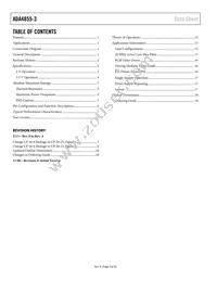 ADA4855-3YCPZ-R2 Datasheet Page 2