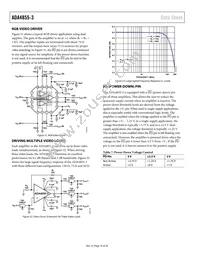 ADA4855-3YCPZ-R2 Datasheet Page 16