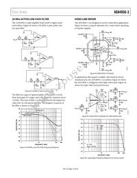 ADA4856-3YCPZ-R2 Datasheet Page 15