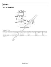 ADA4860-1YRJZ-R2 Datasheet Page 18