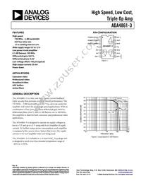 ADA4861-3YRZ-RL Datasheet Cover