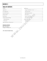 ADA4862-3YRZ-RL Datasheet Page 2