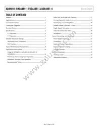 ADA4891-4ARZ-RL Datasheet Page 2