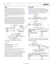 ADA4899-1YCPZ-R2 Datasheet Page 15