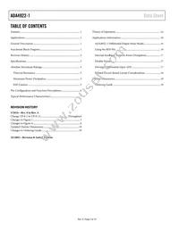 ADA4922-1ARDZ-RL Datasheet Page 2