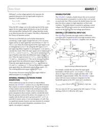 ADA4922-1ARDZ-RL Datasheet Page 17