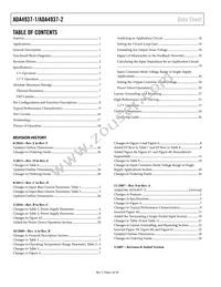 ADA4937-2YCPZ-R2 Datasheet Page 2