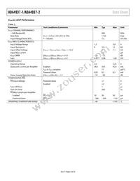 ADA4937-2YCPZ-R2 Datasheet Page 4