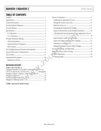 ADA4939-2YCPZ-R2 Datasheet Page 2