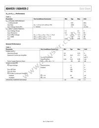 ADA4939-2YCPZ-R2 Datasheet Page 4