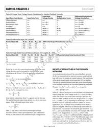 ADA4939-2YCPZ-R2 Datasheet Page 18