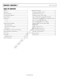 ADA4940-2ACPZ-RL Datasheet Page 2