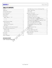 ADA4945-1ACPZ-RL Datasheet Page 2