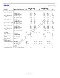 ADA4945-1ACPZ-RL Datasheet Page 8