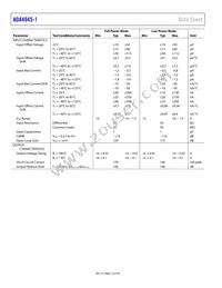 ADA4945-1ACPZ-RL Datasheet Page 12
