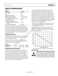 ADA4945-1ACPZ-RL Datasheet Page 15