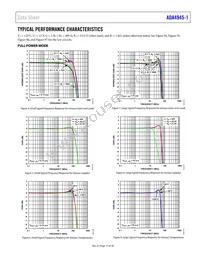 ADA4945-1ACPZ-RL Datasheet Page 17