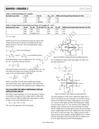 ADA4950-2YCPZ-R2 Datasheet Page 20
