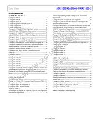 ADAS1000-1BCPZ Datasheet Page 3
