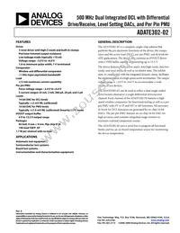 ADATE302-02BSVZ Datasheet Cover