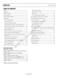 ADATE320-1KCPZ Datasheet Page 2