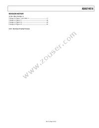 ADAU1401AWBSTZ-RL Datasheet Page 3